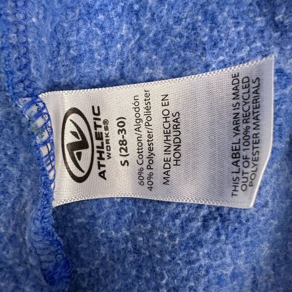 Athletic Works Mens Blue Sweatpants Size Small 28 30 Elastic Waist Pockets - Picture 3 of 7